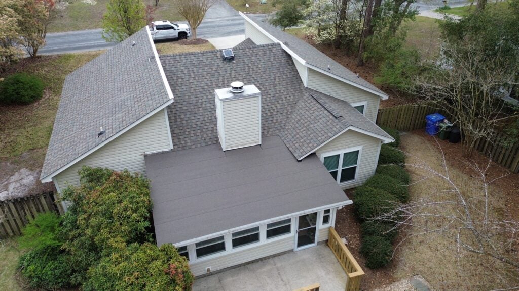 best roofing shingles asphalt and shingles roof white chimney
