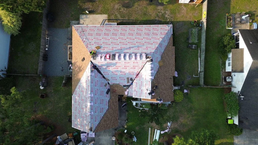 summit roofing project