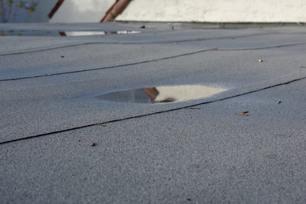 Roof leak